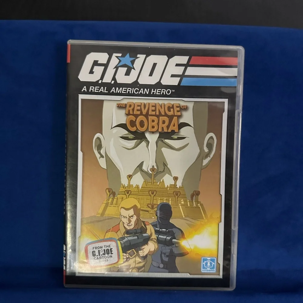 New never open vhs gi joe 2003 and 2 dvd s never open 2003 plus 2007 dvd revenge